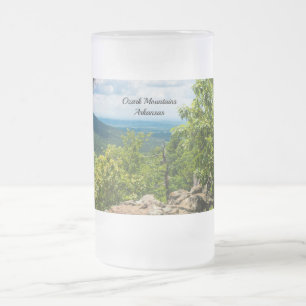 Ozark National Forest Cliff View Frosted Glass Bee Frostat Ölglas