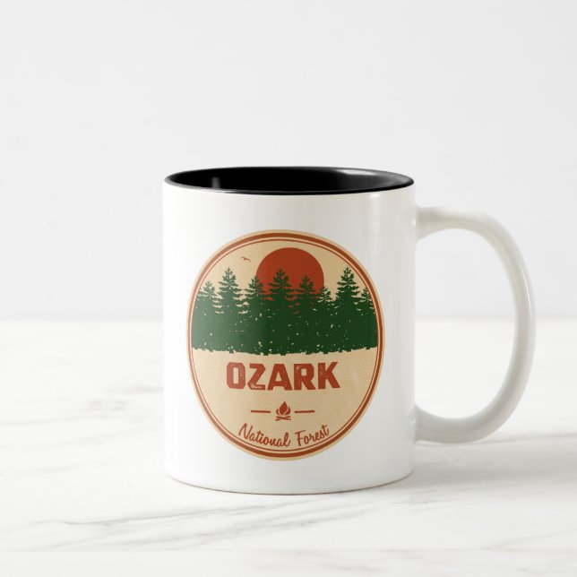 Ozark National Forest Två-Tonad Mugg (Höger)
