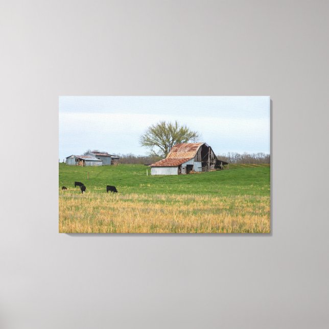 Ozark Old Farm Canvastryck (Framsida)