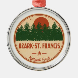 Ozark-St. Francis National Forest Julgransprydnad Metall