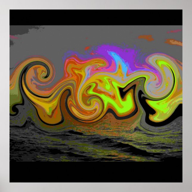 Ozark Tidal Hallucination Poster (Framsidan)