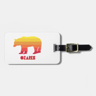 Ozarks Bear Bagagebricka