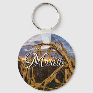 Ozarks Harvest Anpassningsbar Keychain Nyckelring