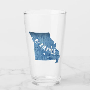 Ozarks, Missouri Wood Grain Glaskopp