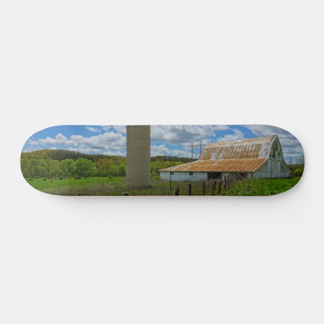 Ozarks Old Barn and Silo Skateboard Bräda 20 Cm (Horz)