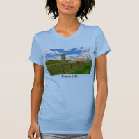 Ozarks Old Barn och Silo T-Shirt