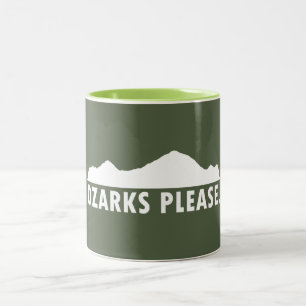 Ozarks, tack Två-Tonad mugg