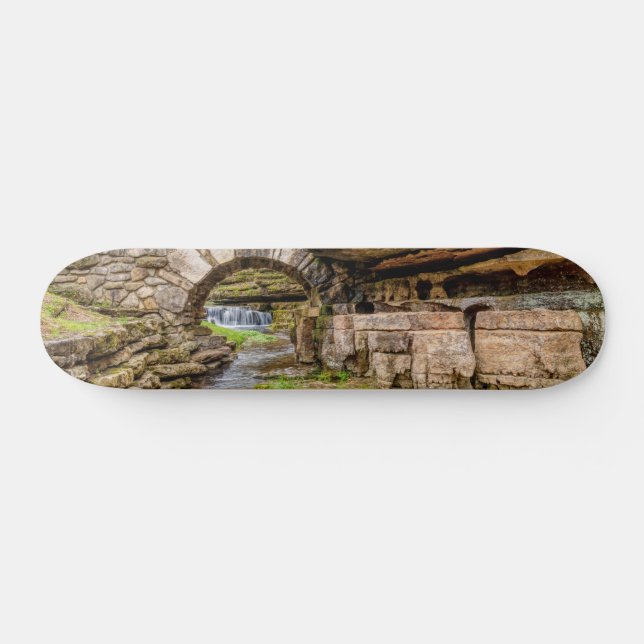Ozarks Waterfall under Bridge Mini Skateboard Bräda 18,5 Cm (Horz)