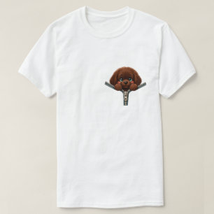 Ozippat hjärta, fullt av Newfie-kärlek T Shirt