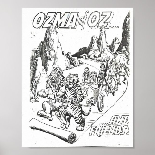 Ozma av Oz och vänner Poster (Framsidan)
