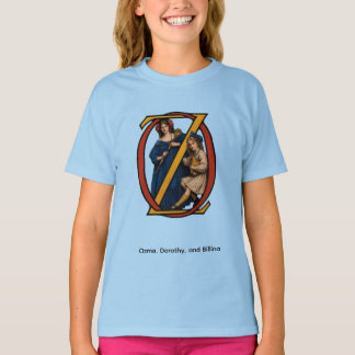 Ozma, Dorothy och Billina från "Ozma of Oz" T Shirt