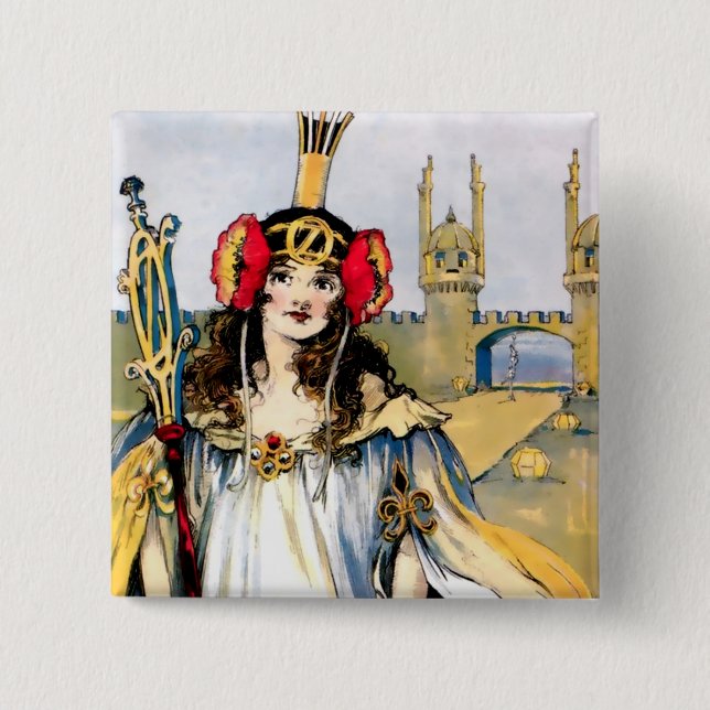 "Ozma of Oz" av John R Neill Knapp (Framsida)