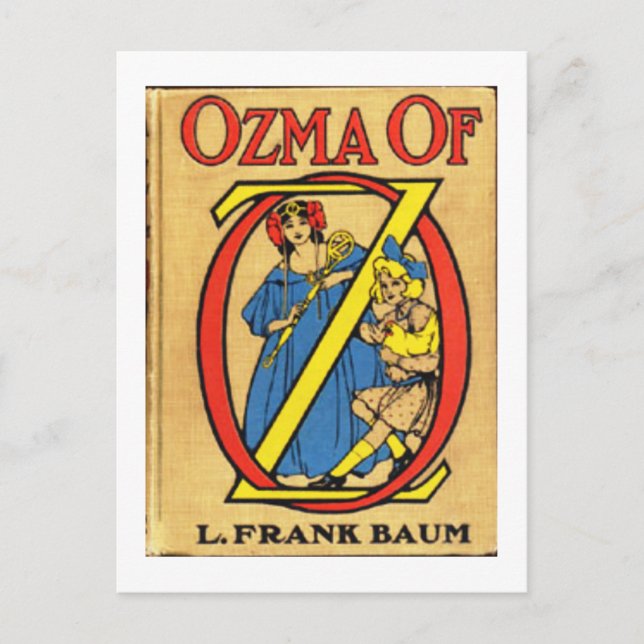 Ozma of Oz Vykort (Framsida)