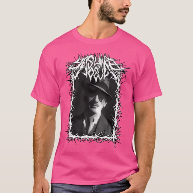 Ozu Metall Porträtt T Shirt (Framsida)