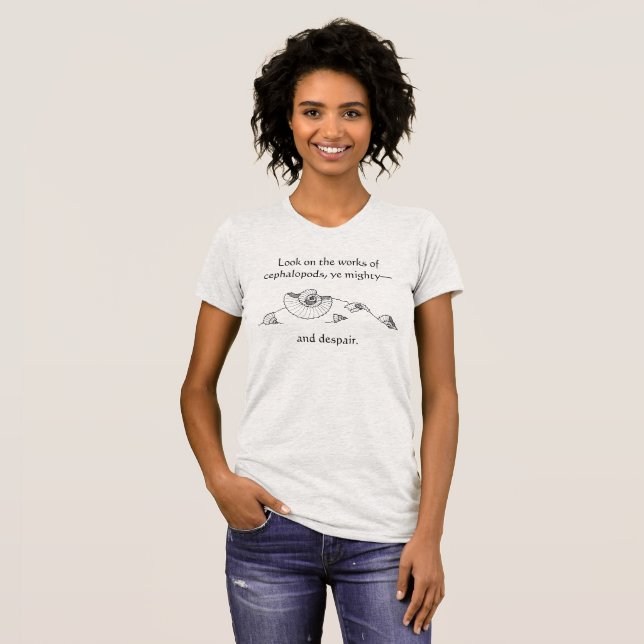 Ozymandias tioarmad bläckfisk tee (Hel framsida)