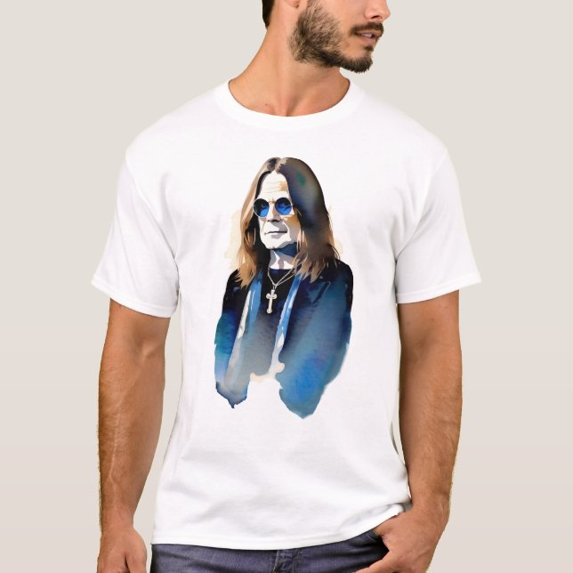 Ozz Watercolor T Shirt (Framsida)