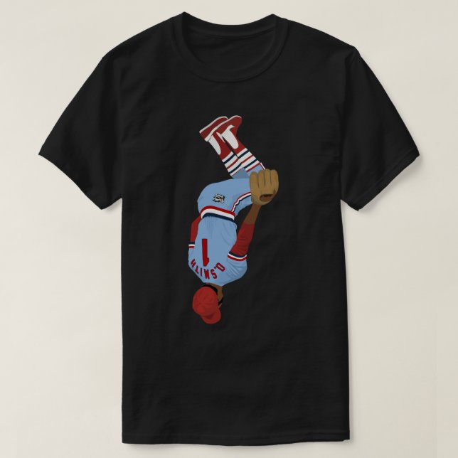 Ozzie Smith Sticker T Shirt (Design framsida)