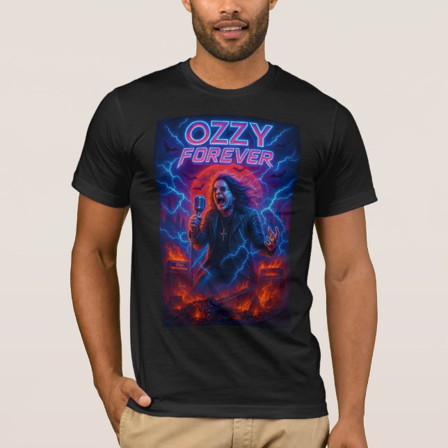 Ozzy forever  t shirt (Framsida)