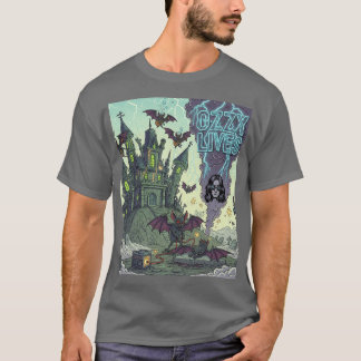 Ozzy Lives-Haunted House T Shirt
