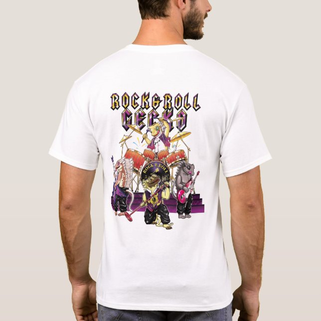 Ozzy med bandet t shirt (Baksida)