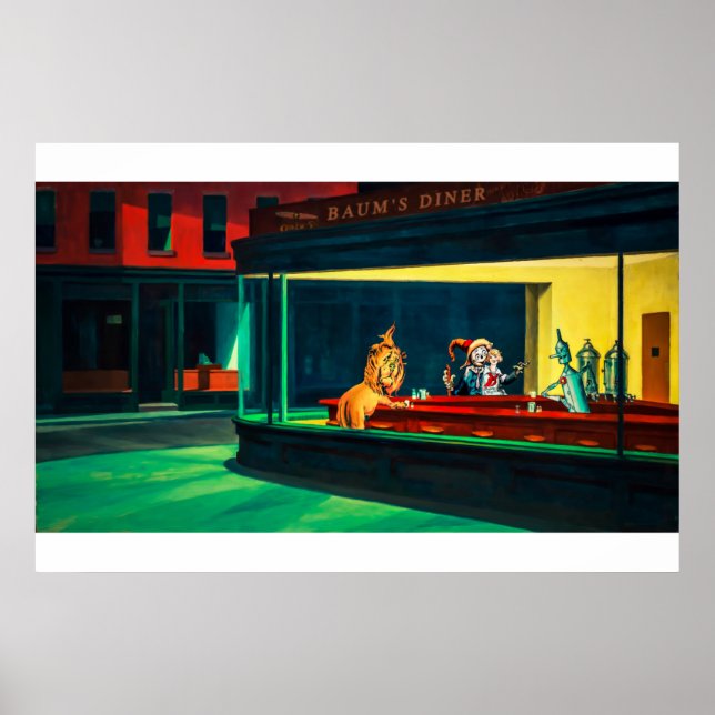 Ozzy Nighthawks: poster (Framsidan)