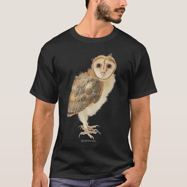Ozzy the Barn Owl T-Shirt (Framsida)