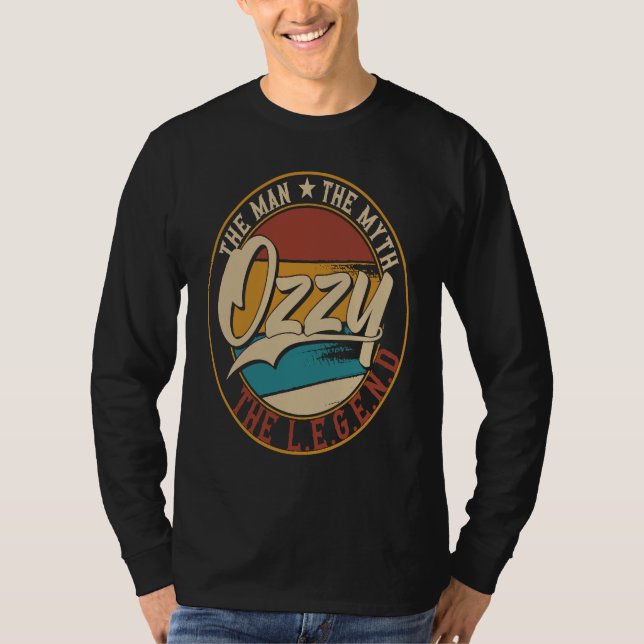 Ozzy The man the myth the legend T Shirt (Framsida)