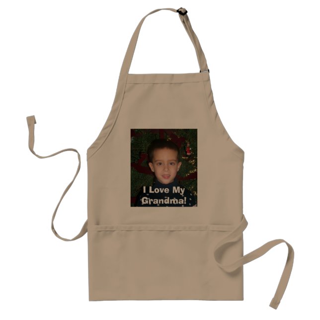P0002723 (2), älskar jag min mormor! förkläde (Framsidan)