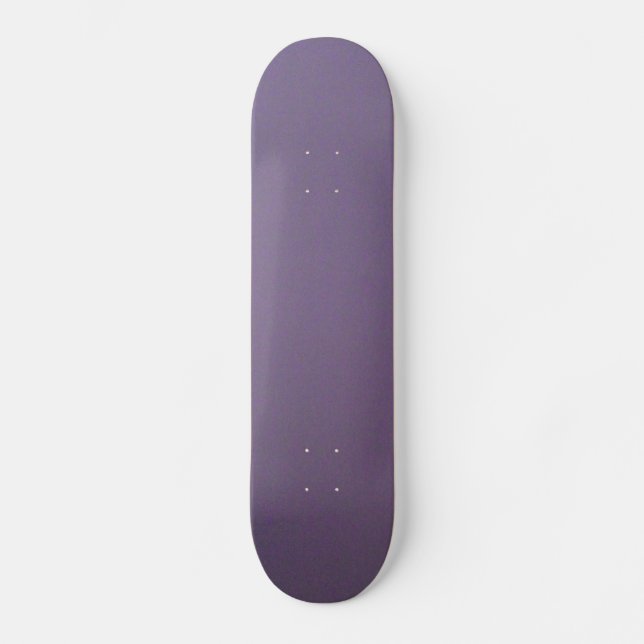 P1000183 RÖKAREY LILA Grapes MAUVE DUSTY STRUKTUR Mini Skateboard Bräda 18,7 Cm (Framsida)