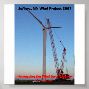 P1050450 Jeffers, MN-vind projekterar 2007, Poster