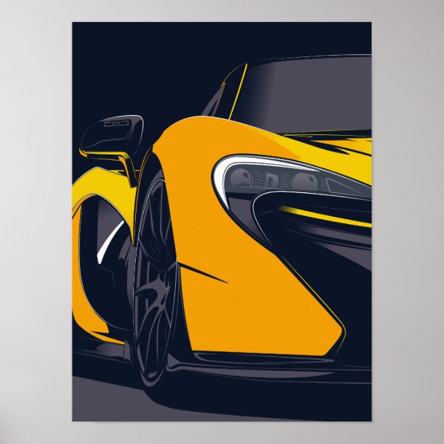 P1 superbil poster (Framsidan)