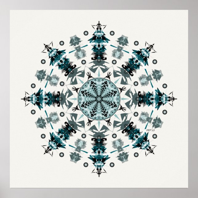 P2 Mandala Poster (Framsidan)