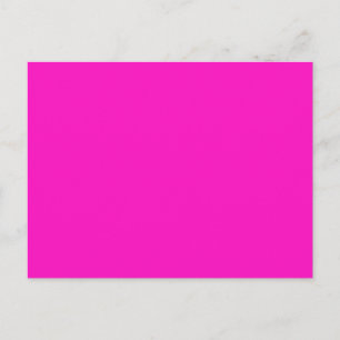 P35 Starkt vivörlig Rosa Färg Vykort