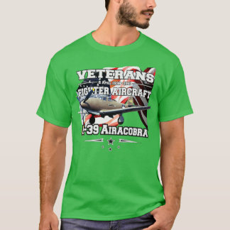 P39 Airacobra-stridsflygplan T Shirt