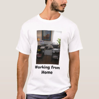 P4040014 arbete hemifrån tee shirt
