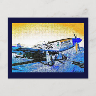 "P51 Mustang" © 2009 S.J. Vykort