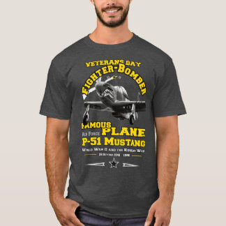 P51 MUSTANG Fighter Bomber 1 T Shirt