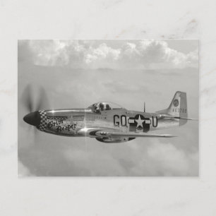P51 Mustang 'Grim Reaper' Vykort