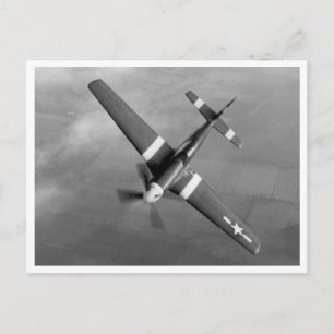 P51 Mustang - Himmel Cadillac Vykort