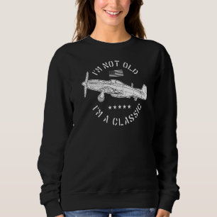 P51 Mustang Ww2-luftfartyg Im ej 0ld Im A Classic T Shirt