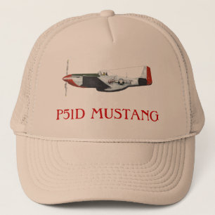 p51d Mustang-Truckerkeps Truckerkeps