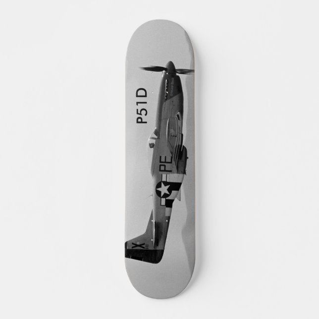 P51D Skateboard (Framsida)