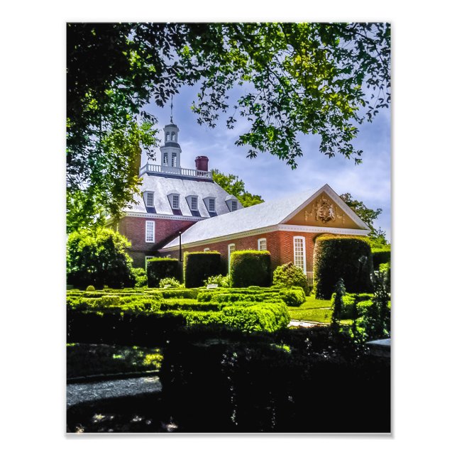 P5270043910-Guvernör i Palace Garden Fototryck (Framsidan)