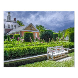 P527004(1)-Guvernörens Palace Garden Fototryck