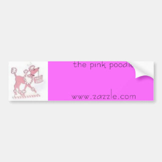p5 den rosa poodlewww.zazzle.com bildekal