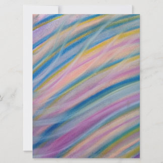 P6 Unique Colorful Abstract Art Kort