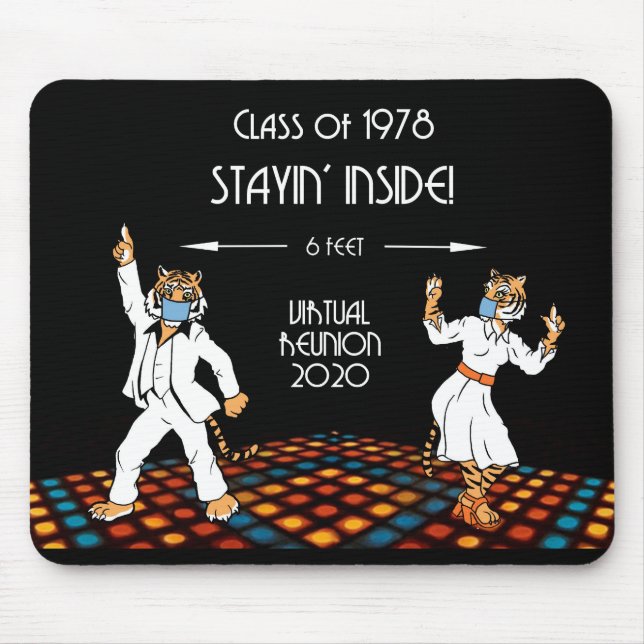 P78-virus. Reunion mousepad Musmatta (Framsidan)