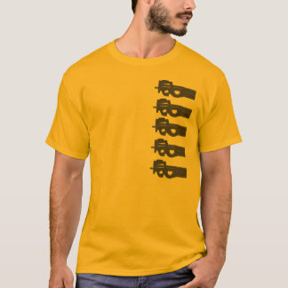 P90 = delade melnar tee shirt