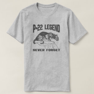 P-22 Berg Lejona Silver Sjö P22 T Shirt