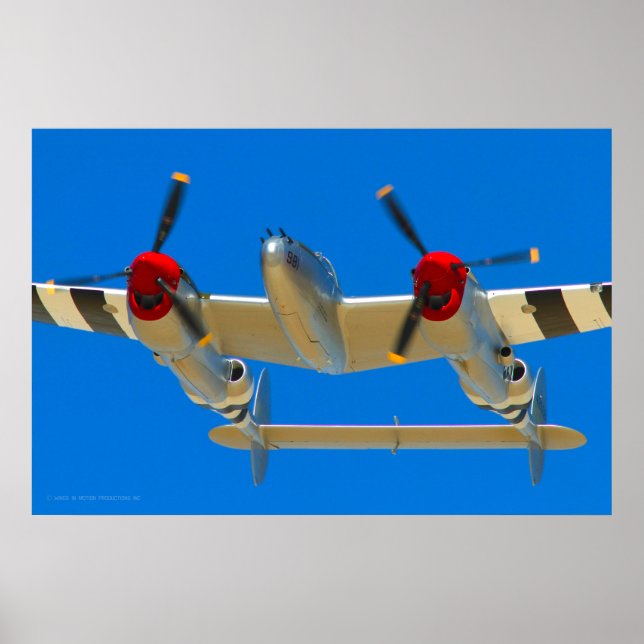 P-38 BLIXTER POSTER (Framsidan)